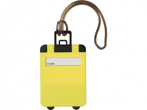 Бирка для багажа Taggy, желтый 
