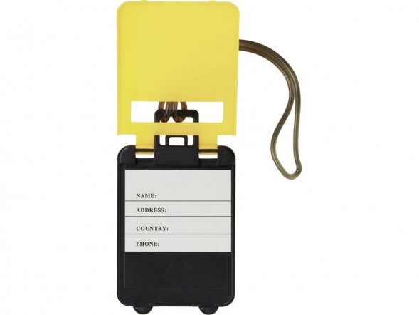 Бирка для багажа Taggy, желтый 