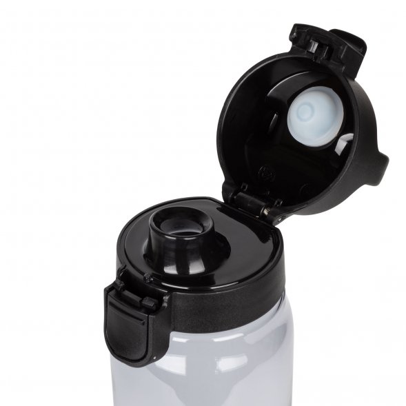 Бутылка для воды Aqua, черная (ТОЛЬКО ПОД ПОЛНУЮ ЗАПЕЧАТКУ) 