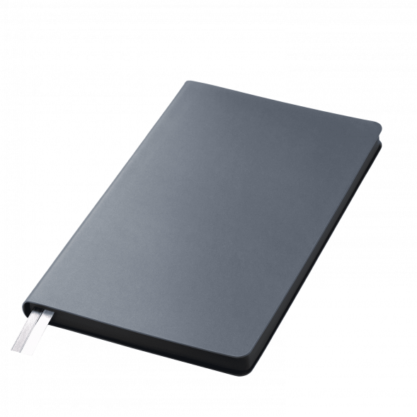 Ежедневник Moon river недатированный, стальной 