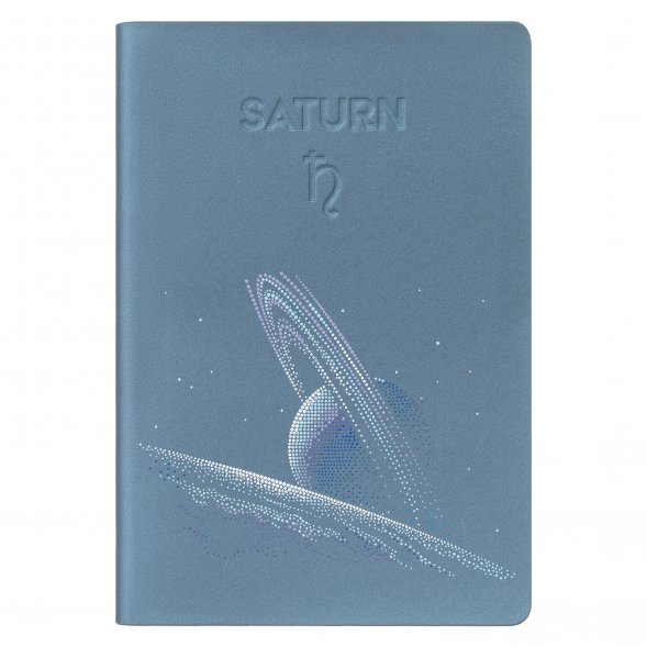 Ежедневник Moon river недатированный, стальной 