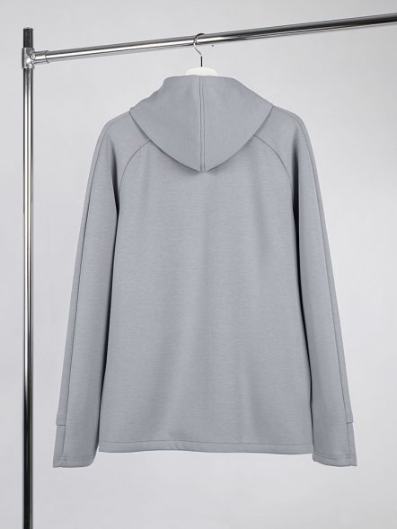 Куртка с капюшоном унисекс Begi, серая 