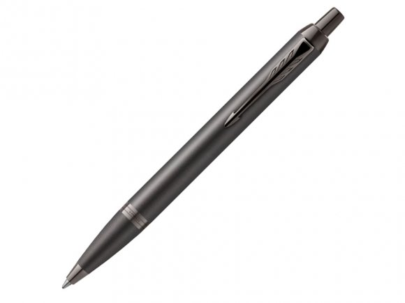Шариковая ручка Parker IM Monochrome Black, стержень:M, цвет чернил: blue, в подарочной упаковке. 
