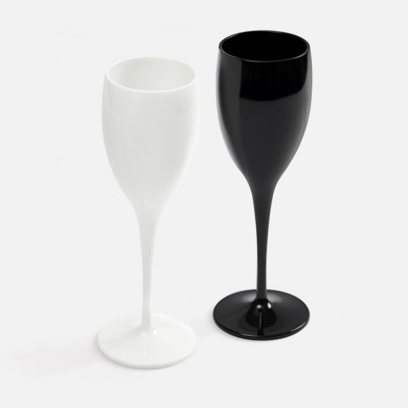 Бокал для шампанского Empresa, белый 