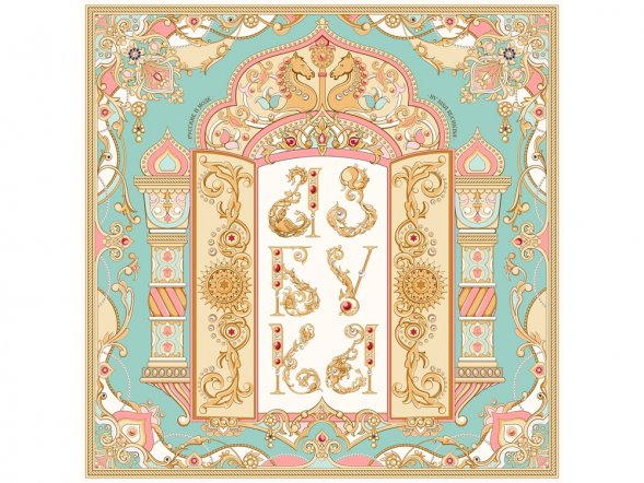 Платок Русская Азбука 