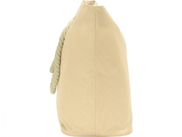 Сумка Seaside для шопинга и пляжа с широким дном, натуральный 