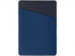 Картхолдер на 3 карты типа бейджа Favor, ярко-синий/темно-синий