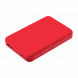 Внешний аккумулятор Largo PD 5000mAh с функцией беспроводной зарядки 15W, красный 