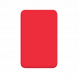 Внешний аккумулятор Largo PD 5000mAh с функцией беспроводной зарядки 15W, красный 