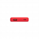 Внешний аккумулятор Largo PD 5000mAh с функцией беспроводной зарядки 15W, красный 