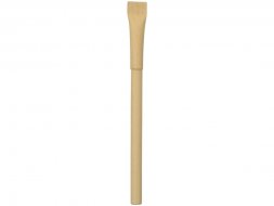 Ручка картонная с колпачком Recycled, натуральный (Р)