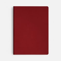 Ежедневник Flex Shall New, недатированный, красный