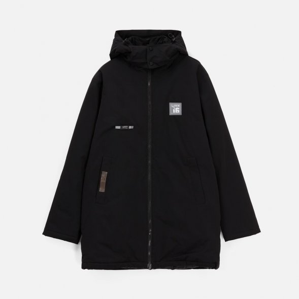 Куртка-парка унисекс Sfera, черная 
