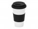 Фарфоровая кружка с двойными стенками Toronto, 300 мл, черный 