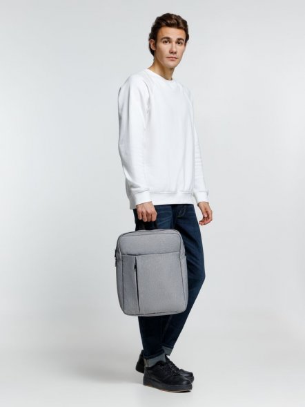 Рюкзак для ноутбука Oneworld, серый 