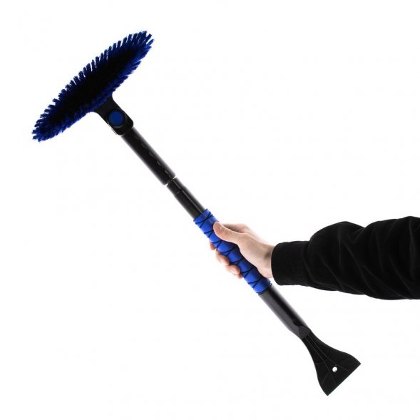 Автомобильная мультифункциональная щетка Severus Scrape, синяя 