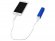 Портативное зарядное устройство Брадуэлл, 2200 mAh, синий 