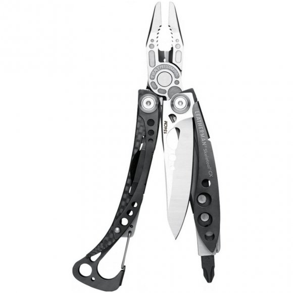 Мультитул Skeletool CX, стальной с черным 