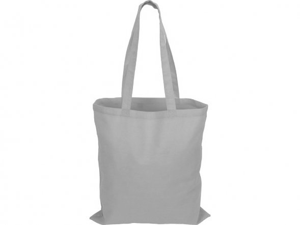 Сумка для шопинга Carryme 140 хлопковая, 140 г/м2, серый 