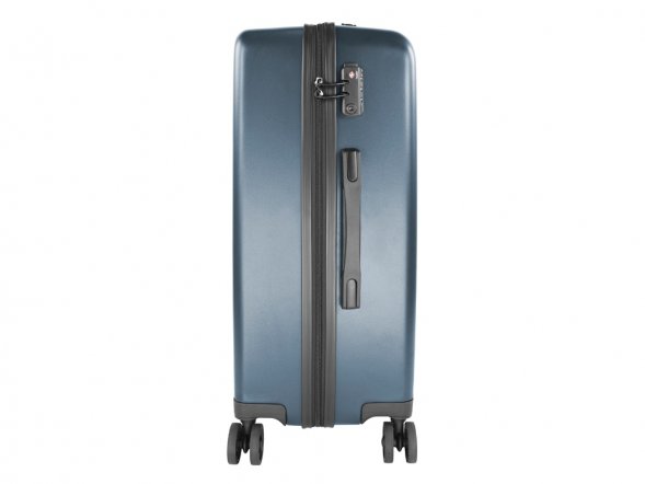 Чемодан BUGATTI Kallisto, синий, АБС-пластик, 44,5х26х63,5 см, 65 л 