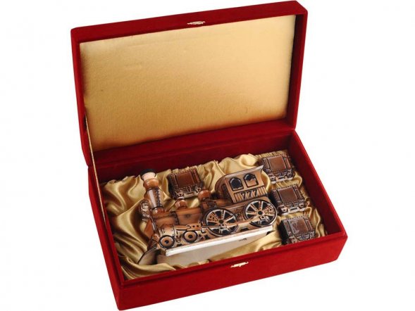 Набор для водки Железнодорожный состав 