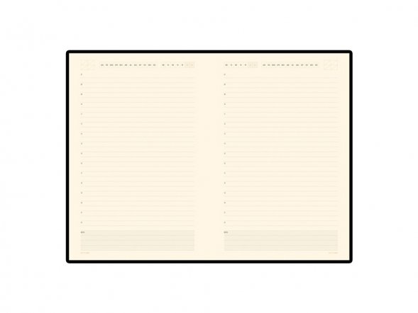 Ежедневник А5 недатированный Monaco, темно-синий 