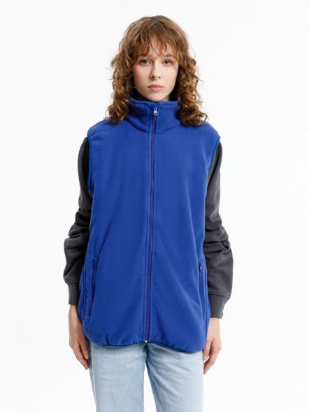 Жилет флисовый унисекс Nesse, синий 