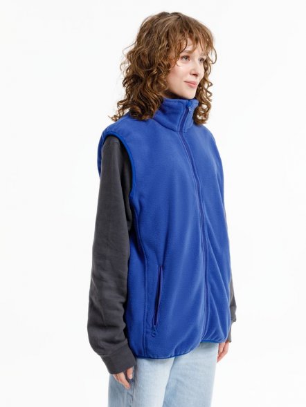 Жилет флисовый унисекс Nesse, синий 