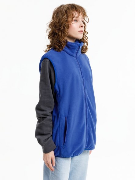 Жилет флисовый унисекс Nesse, синий 
