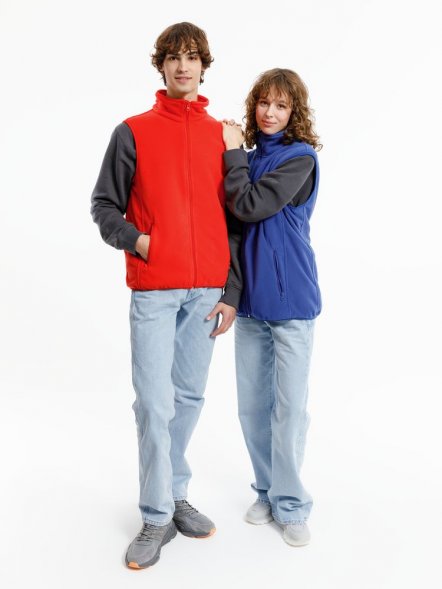 Жилет флисовый унисекс Nesse, синий 