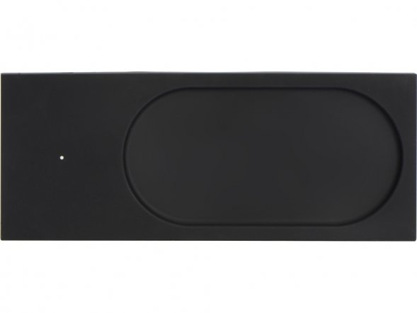 Беспроводное настольное зарядное устройство Glide с подсветкой, софт тач 