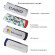Флешка Elegante 16 Gb в подарочной упаковке, серебряная 