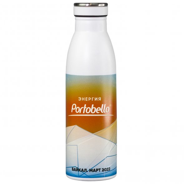 Термобутылка вакуумная герметичная Libra, белая 