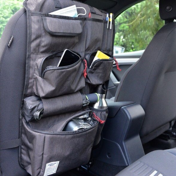 Органайзер на спинку сиденья Business Car Organizer, серый 