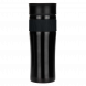Термокружка вакуумная Polo, черная 