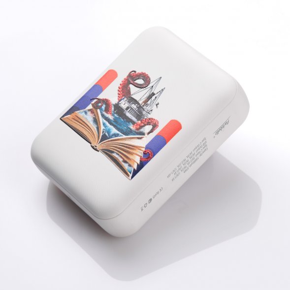 Внешний аккумулятор с функцией быстрой зарядки Formula 10000 mAh, белый 