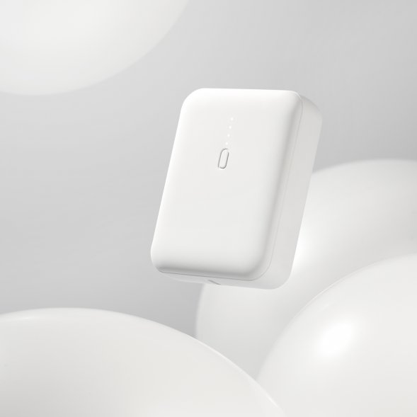 Внешний аккумулятор с функцией быстрой зарядки Formula 10000 mAh, белый 