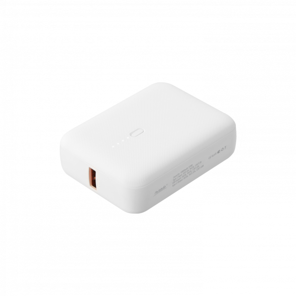 Внешний аккумулятор с функцией быстрой зарядки Formula 10000 mAh, белый 