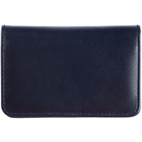 Футляр для карточек и визиток Signature, синий 