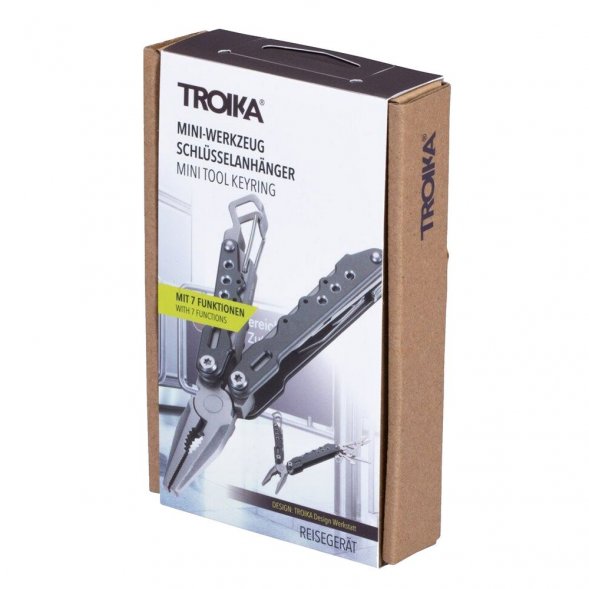 Мини-мультитул Working Tool, серый 