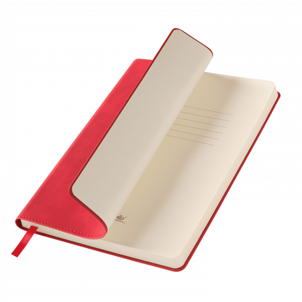 Ежедневник Verona недатированный, красный 