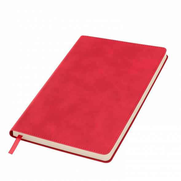 Ежедневник Verona недатированный, красный 