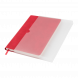 Ежедневник Verona недатированный, красный 