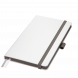 Ежедневник Arctic недатированный, белый/темно-серый 
