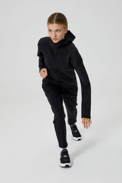 Куртка с капюшоном унисекс Begi, черная 