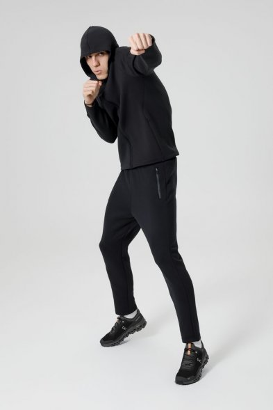 Куртка с капюшоном унисекс Begi, черная 