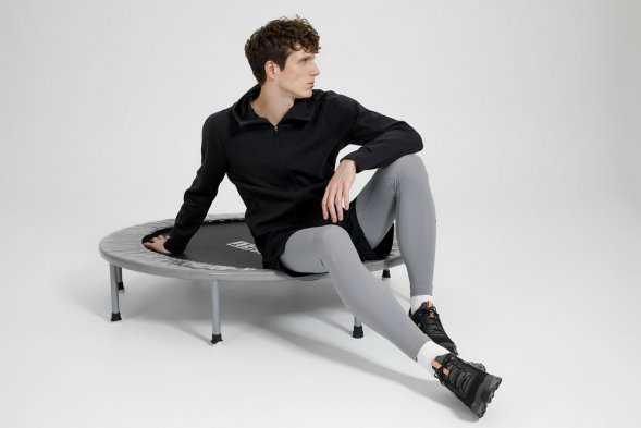 Куртка с капюшоном унисекс Begi, черная 