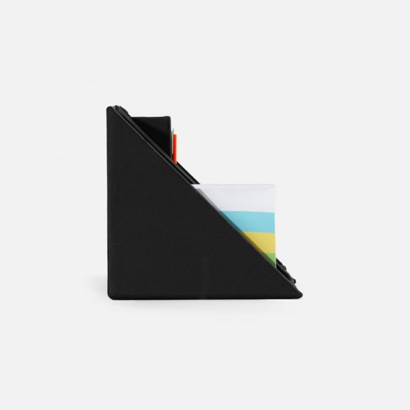 Настольный набор со стикерами Mnemonic ver.2, черный 