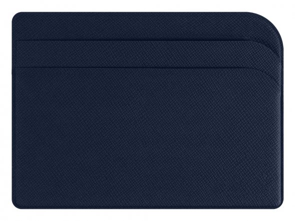 Картхолдер для 3-пластиковых карт Favor, темно-синий 