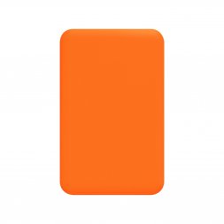 Внешний аккумулятор Largo PD 5000mAh с функцией беспроводной зарядки 15W, оранжевый
